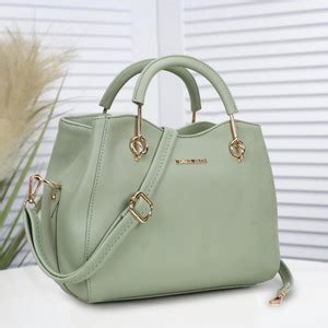 Buy Women Marks Women Green Hand-held Bag LITE-GREEN Online @ Best ...