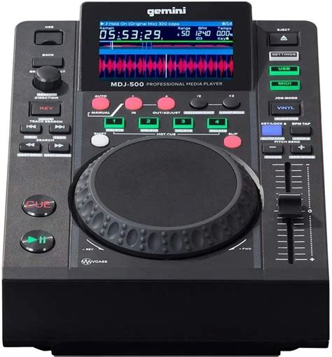 Gemini Sound MDJ-500 - Professional Multi-Media India | Ubuy