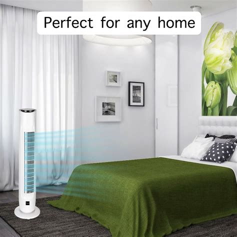 Fan Cooler Tower Desk Pedestal Oscillating Stand Fan | Ubuy India