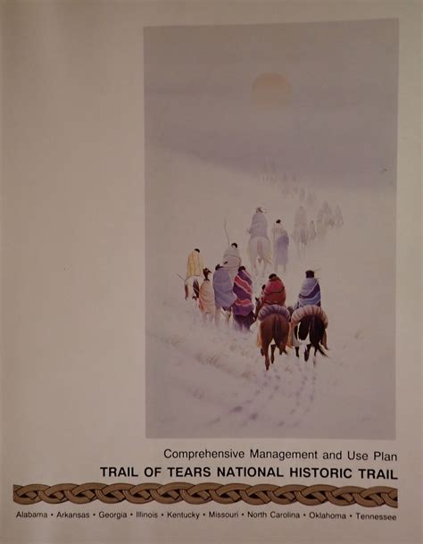 Trail Of Tears Map