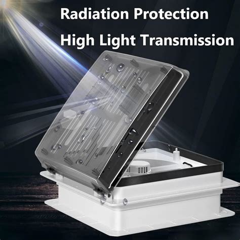 Buy Air Max 14 Vent RV Roof Vent Reversible Exhuast Fan, Ultra Low ...