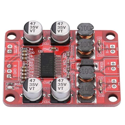 Generic Digital Audio Power Amplifier Board, 4-10Ω HF82 Power Amplifier ...