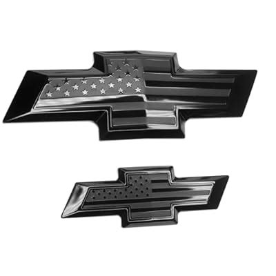 EVerHITCH Black Metal American Flag Emblem Set for 2015-2020 India | Ubuy