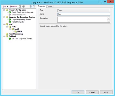 Image result for Task Sequence Editor