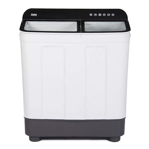 Haier 7 Kg Semi-Automatic Top Loading Washing Machine (HTW70-178BK ...