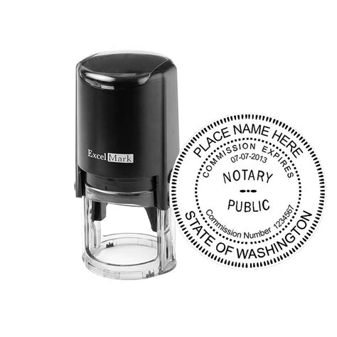Compact Document Stamp ExcelMark Faxed Date Stamp - Compact Self-Inking ...