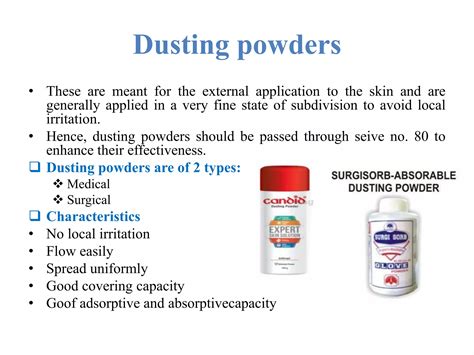 What Is Dusting Powder