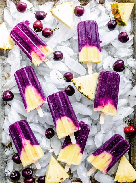 Cherry Pineapple Popsicles (Delightful Recipe)