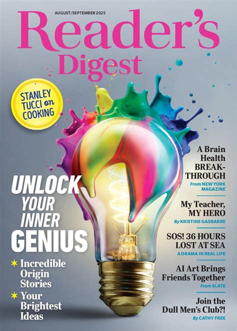 Reader's Digest August/September 2025 (Digital) - DiscountMags.com