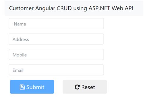Angular to .Net Web API 的图像结果