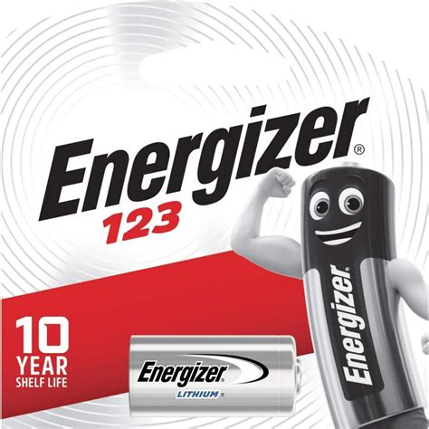 Energizer 123 Lithium Batteries 3V - Pack of 1 – MYBATTERY.IN