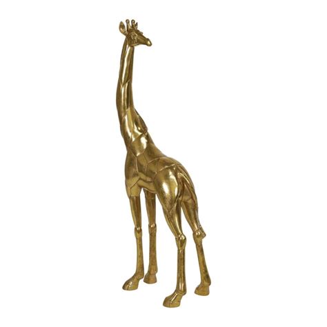 Sagebrook Home Gold Polyresin Modern Figurine in the Decorative ...