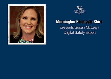 An evening with Susan McLean - Social Media & keeping your child safe ...