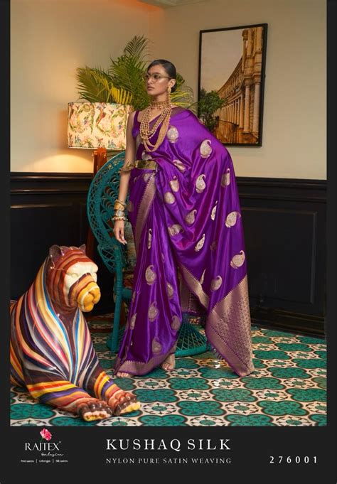 276001 Kushaq Rajtex Sarees – Heriska