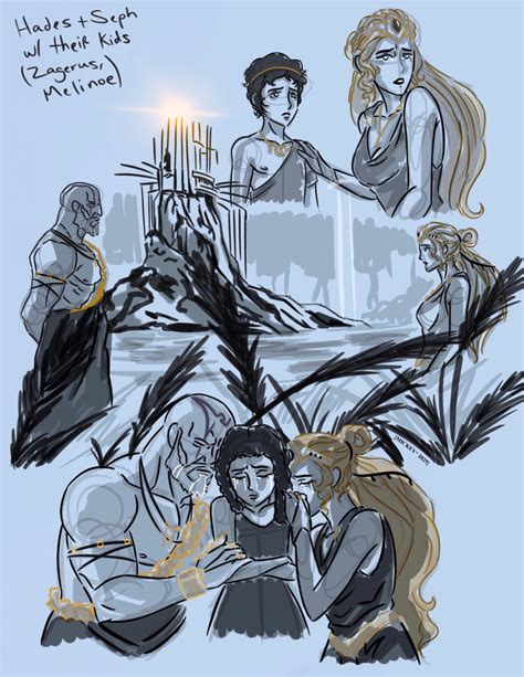 Persephone And Hades Children Hades And Persephone Asphodelon 8.5x11