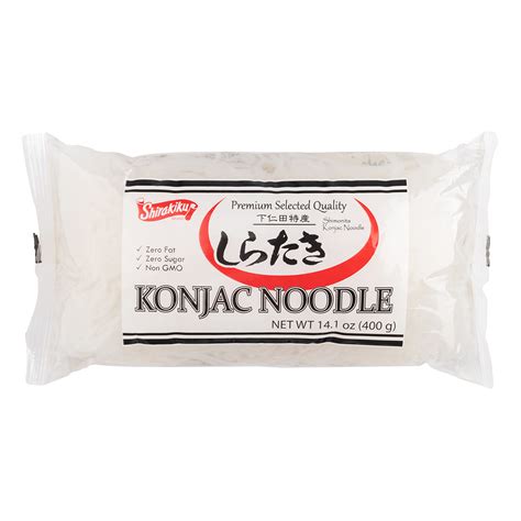 Shimonita Shirataki Yam Noodle White Large 14.1 oz - Weee!