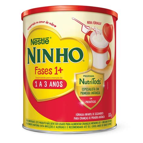 Fórmula Infantil Ninho Fases 1+ 800g | Pão de Açúcar
