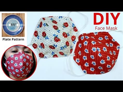 Face Mask Using a Plate for a Pattern 的图像结果