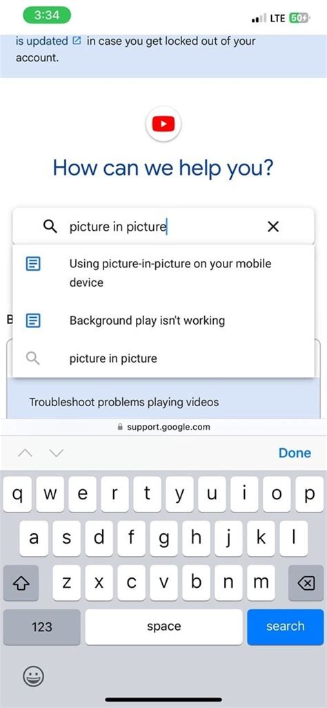 6 Ways to Fix iPhone YouTube Picture in Picture Not Working Issue