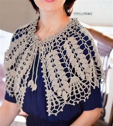 Quick Crochet Capelet Pattern 的图像结果