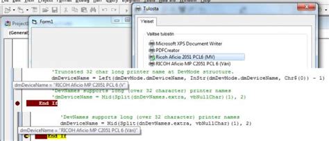 Image result for Print Dialog Box in Visual Basic