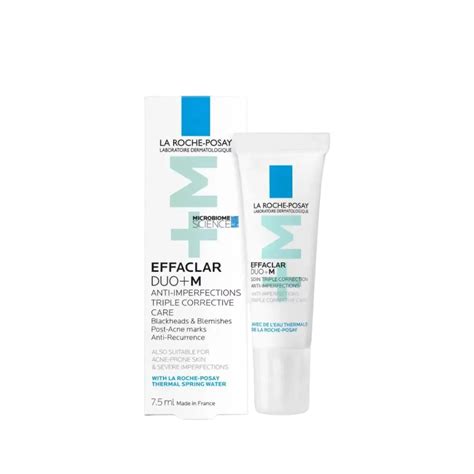 La Roche-Posay Effaclar Duo+M Anti-Imperfections Triple Corrective Care ...