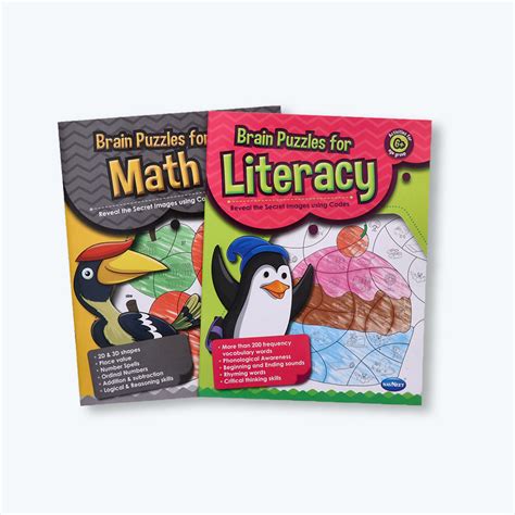 Navneet Brain Puzzle Activity Books - Brain activities for kids - Foun