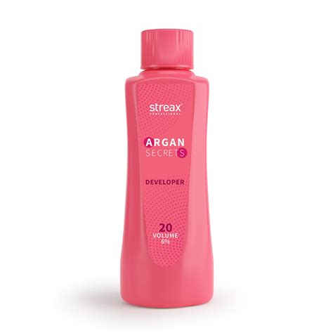 Streax Professional Argan Secret Hair Colourant Developer, Cream ...