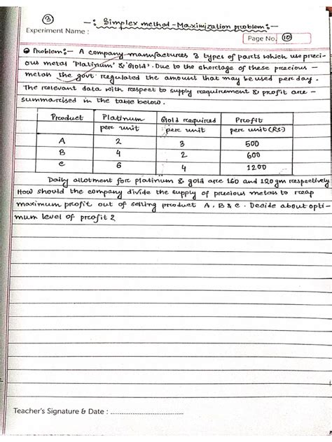 Image result for Simplex Method Maximization Example Problems 2 Slack Variables