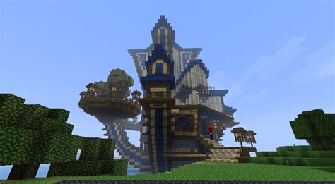 Watchtower with Tree Minecraft 的图像结果