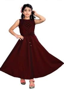 Ras Madhuri Girls Maxi/Full Length Casual Dress Price in India - Buy ...