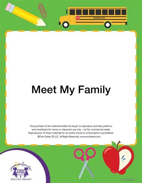 Meet My Family - Twin Sisters