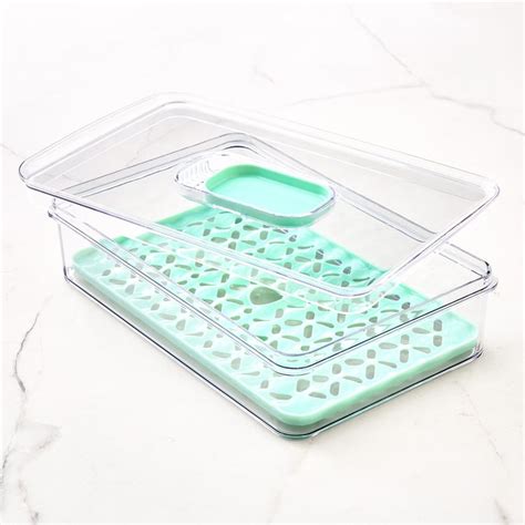 Buy Orion Elfin PET Fridge Storage Basket with Lid from Home Centre at ...