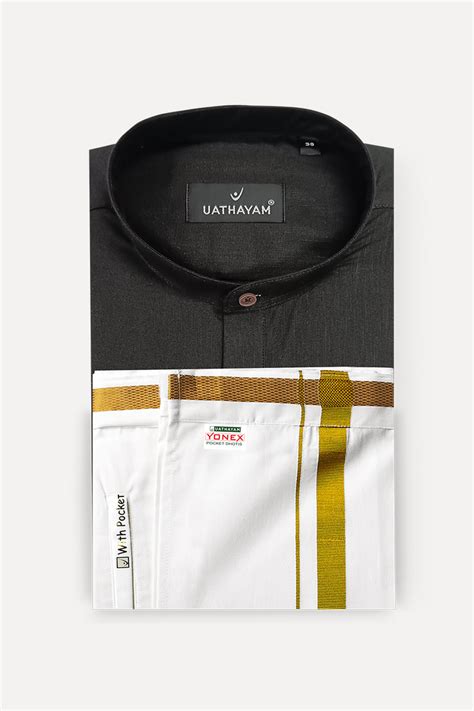 Dhoti Kurta Set | Buy Kurta Dhoti Set For Men Online – Uathayam