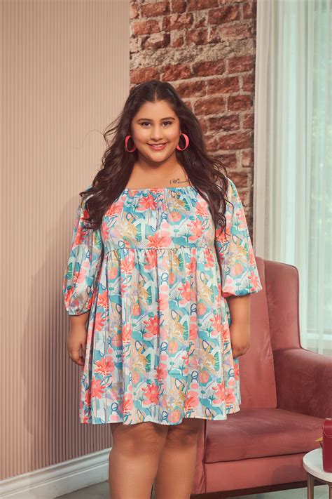 POWDER BLUE DIGITAL PRINT SATIN SHORT DRESS – Nangaliaruchira