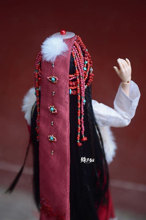 BJD服装设计制作-藏族|服装|传统/民族服饰|小蚕知夏_原创作品-站酷(ZCOOL)
