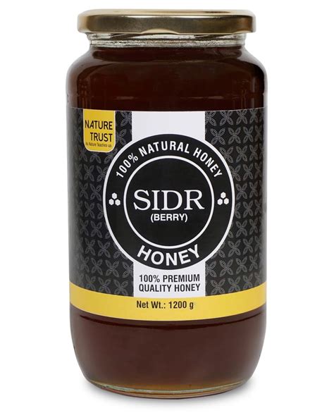 NATURE TRUST Sidr Honey Raw Honey 1200G- Unprocessed, Unfiltered ...
