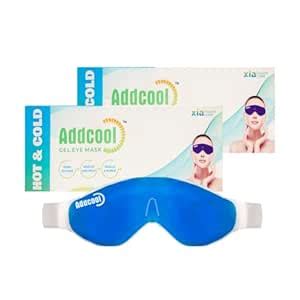 Addcool Hot and Cold Gel Mask for Sleeping|Cooling Gel for Puffy Eyes ...