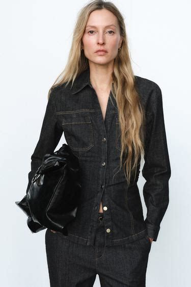 Women's Denim Shirts | ZARA India