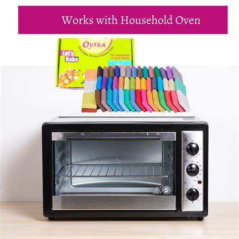 50 Color Polymer Oven Bake Clay - Oytra