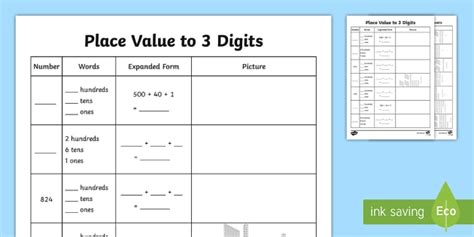 3 Digit Place Value Activities for the 6th Grade