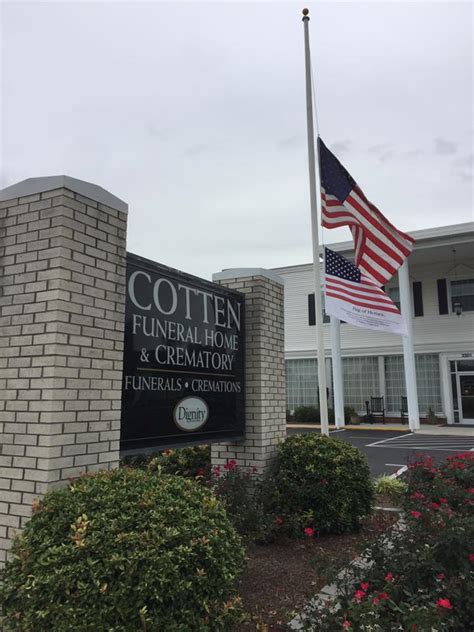 Today, we remember the... - Cotten Funeral Home & Crematory