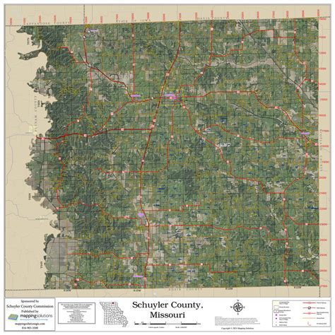 Miller County Mo Gis Map Mississippi County Missouri 2024 Aerial Wall