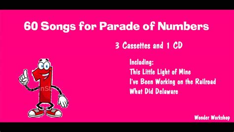 Parade of Numbers Song 的图像结果