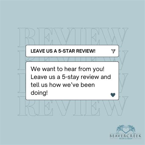 Beavercreek Health and Rehab on LinkedIn: #reviewus #beavercreekrehab