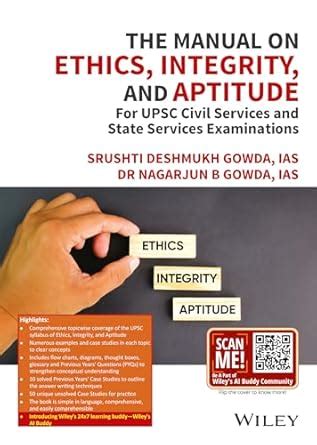 Buy The Manual on Ethics, Integrity, and Aptitude for UPSC Civil ...