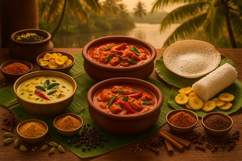 Authentic Kerala Food Delicacies with Phoran Masala - God's Own Country ...