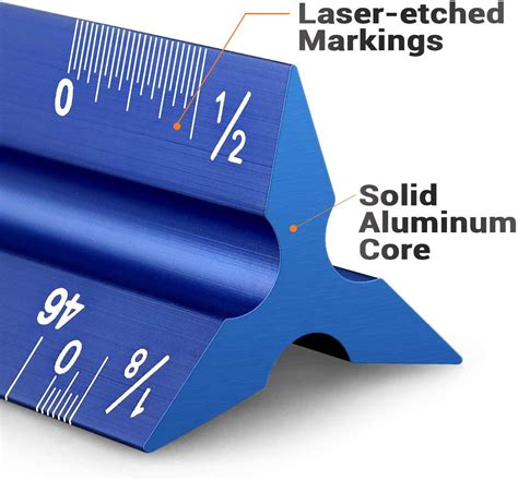 Buy Architectural Scale Ruler Aluminum Architect Scale Triangular Scale ...