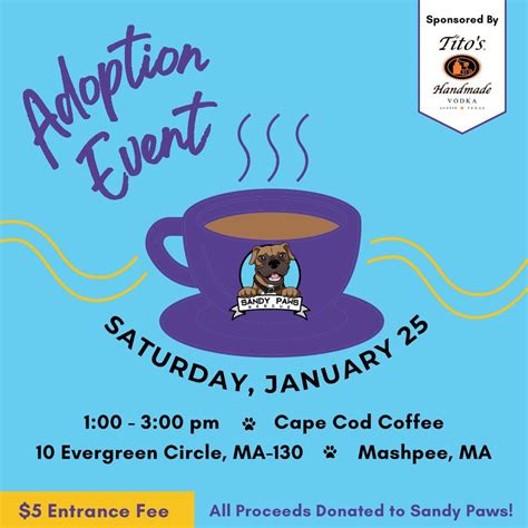 Espresso for the Rescue - Meet & Greet with Sandy Paws Rescue! , Cape ...
