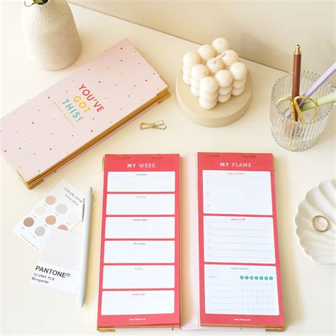 Weekly Planner (Sprinkles) – 7mm - Fine Paper Stationery